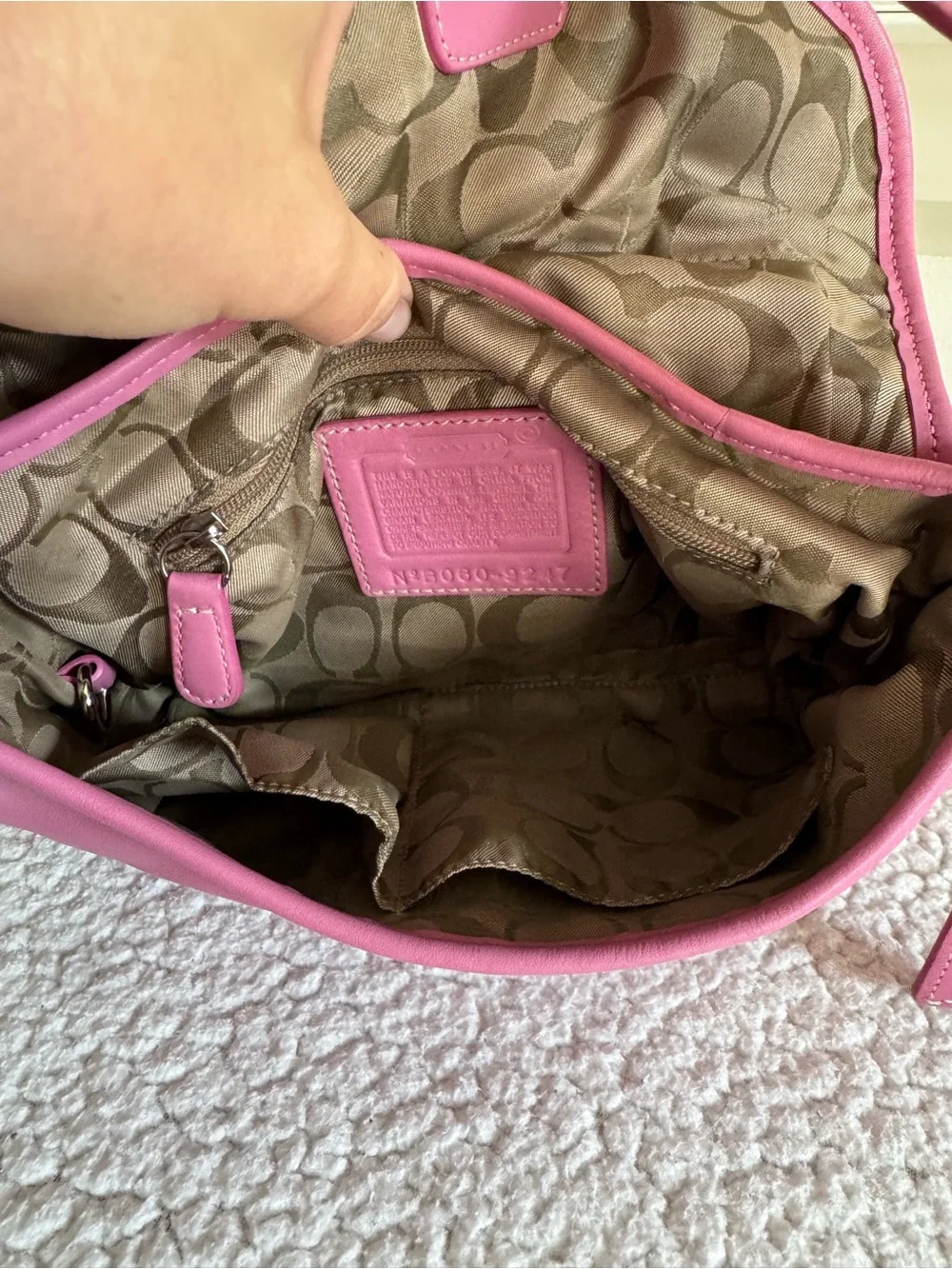 Coach Y2K Pink Small Soho Flap Shoulder Bag 9247